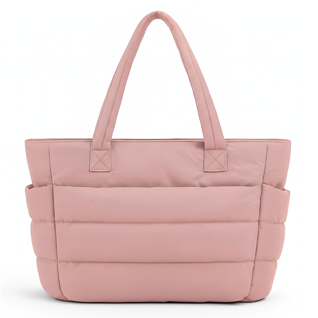 Vantellia · Quilted Soft-Touch Tote