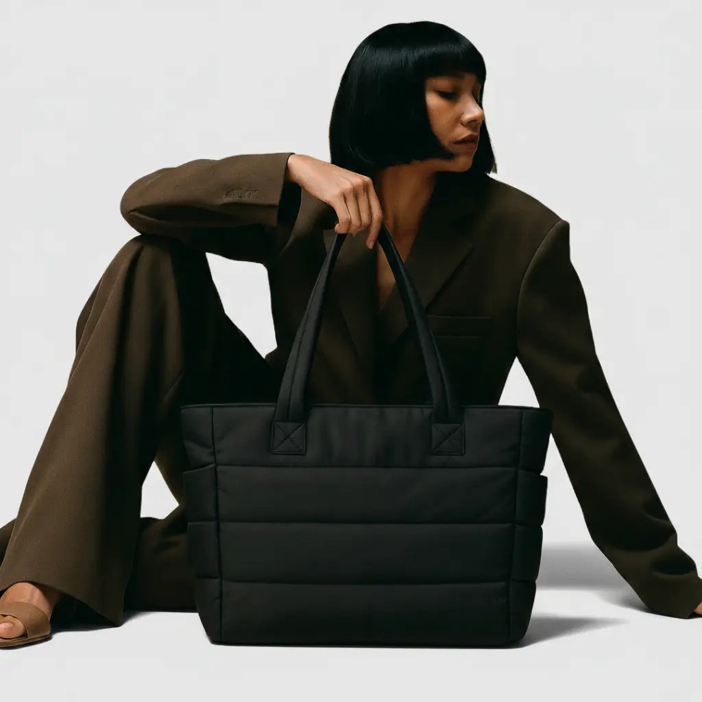 Vantellia · Quilted Soft-Touch Tote