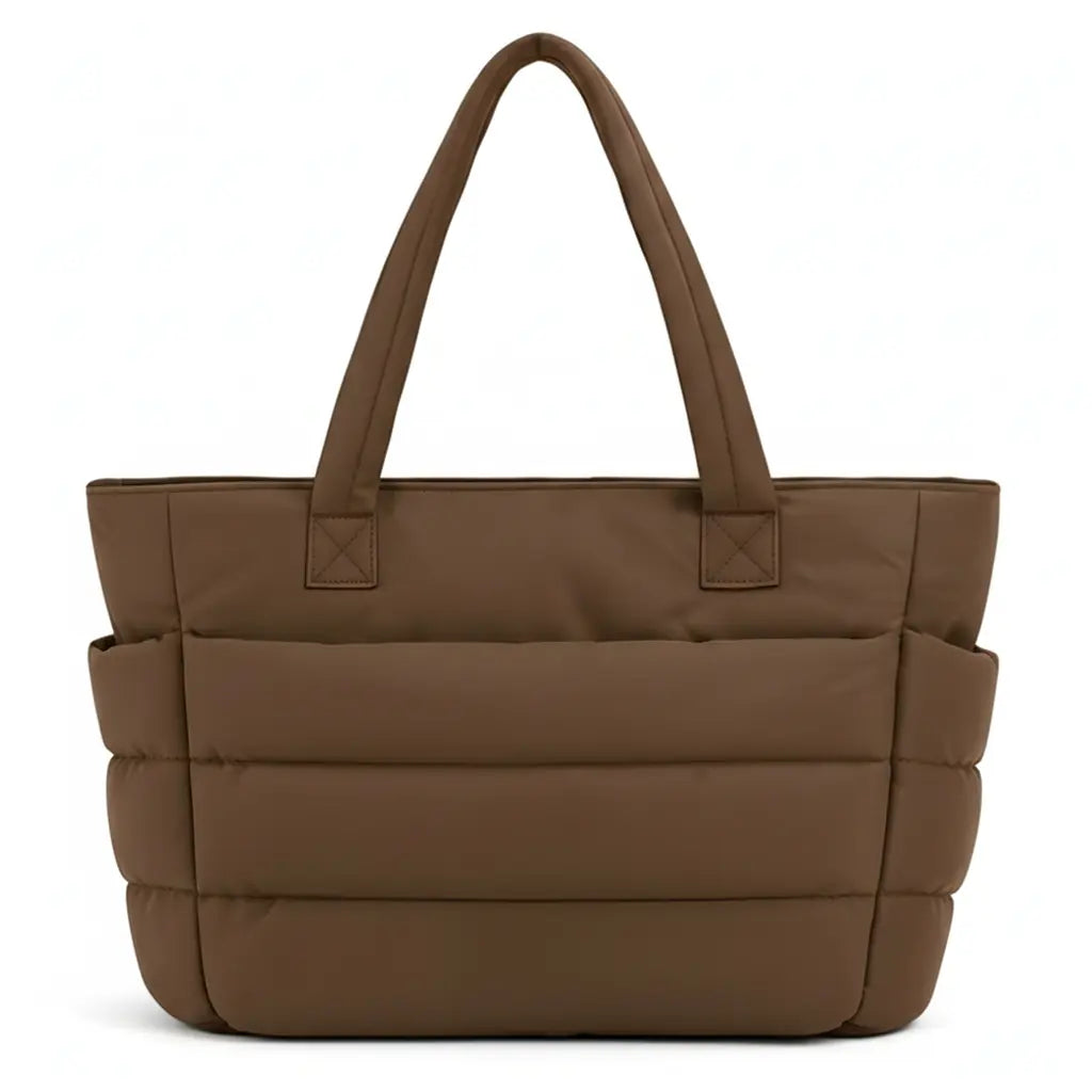 Vantellia · Quilted Soft-Touch Tote